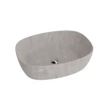 Umywalka nablatowa Lavita Lyssa 51x40cm - Wzór kamienny